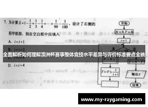 全面解析如何理解澳洲杯赛事整体竞技水平差异与评价标准要点全貌 全面解析如何理解澳洲杯赛事整体竞技水平差异与评价标准要点全貌